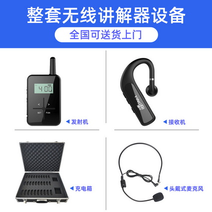 耳掛式團隊無線講解器R8